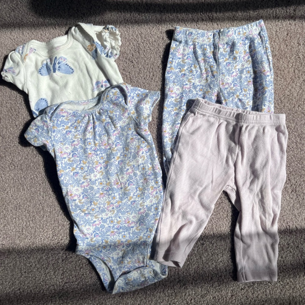 6 month onesie and legging bundle
